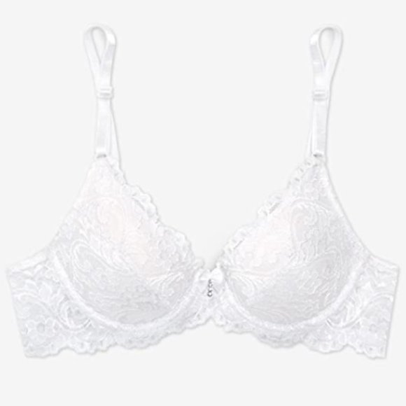 smart & sexy Other - NWT 42D White Lace Push-up Bra with Underwire